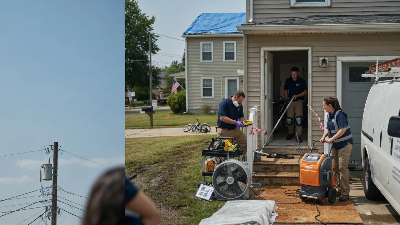 Water Damage Repair in Heislerville, NJ near me